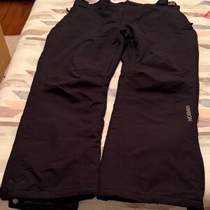Karbon Black Ski/Snowmobile/Snow Pants 3XL